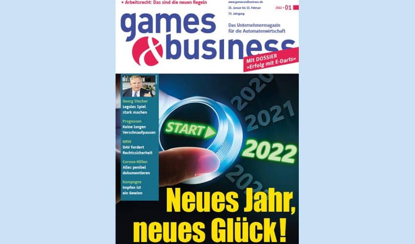 Titelbild games & business Januar 2022