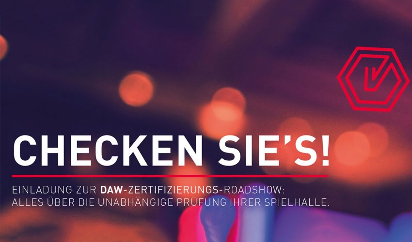 Zertifizierungs-Roadshow DAW