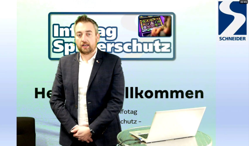 Schneider Automaten Spielerschutz Infotag Zoom eVITA