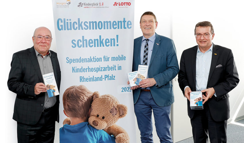 Lotto Rheinland-Pfalz Kinderhospizarbeit Glücksmomente schenken Sammelaktion 2023