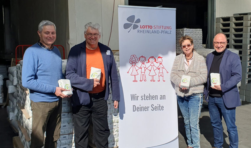Lotto Rheinland-Pfalz – Stiftung Tafeln Spende 34.000 Eurp Mehl