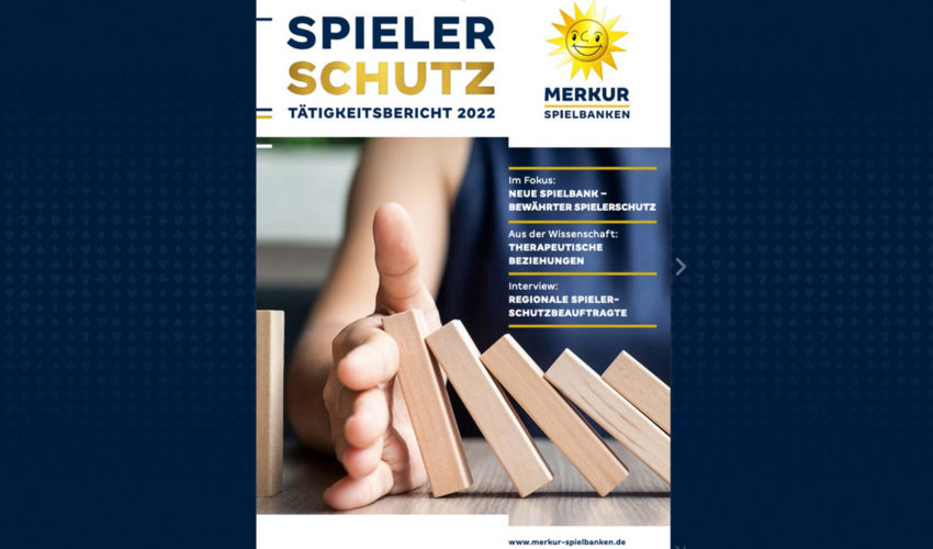 Spielerschutz Tätigkeitsbericht 2022 Merkur Spielbanken NRW