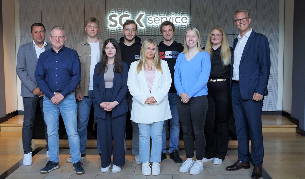 Ausbildungsstart bei SG Service games & business